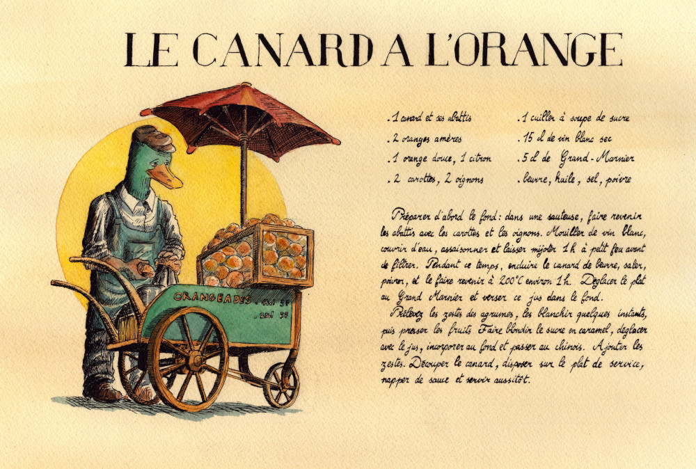 Canard à l'orange